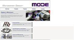 Desktop Screenshot of modeincparts.com